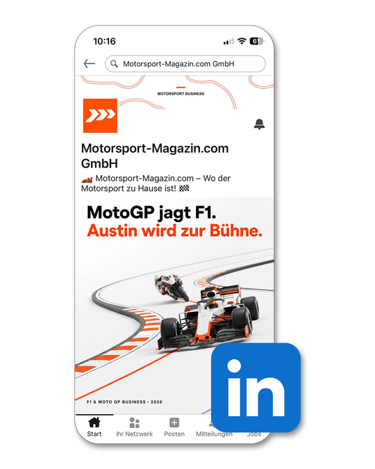 Motorsport-Magazin auf LinkedIn Motorsport-Magazin auf LinkedIn