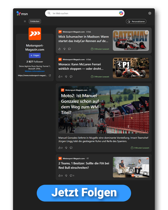 Motorsport-Magazin bei MSN