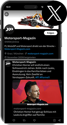 Motorsport-Magazin bei Twitter (X)